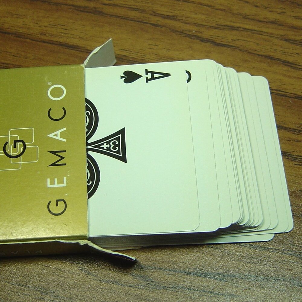 Gemaco advertising playing cards-Braunger Foods, Sioux City, Iowa